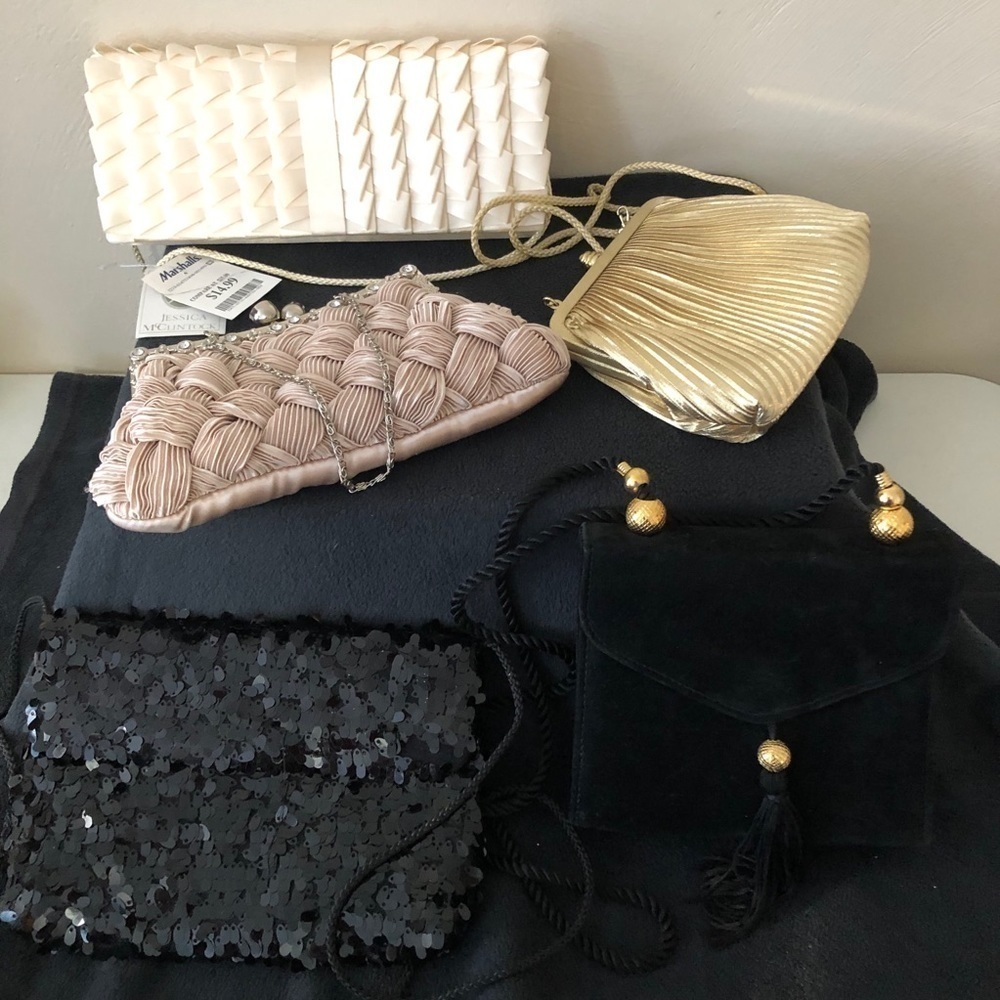 Evening Bags/Clutches Lot of 5